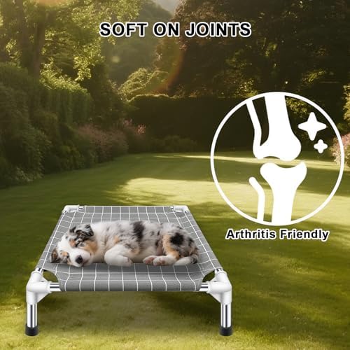 Elevated Pet Bed Dog Cot- Pet Bed for Small Dogs | Raised Dog Bed for Indoor and Outdoor Use for Small Pets - Image 5