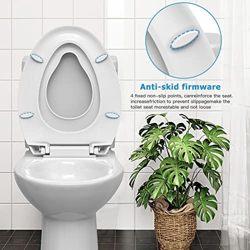 Hosslly magnetic toddler potty training seat lowered for child use position