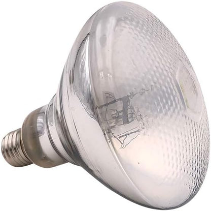 Mega-Ray UVA UVB basking bulb packaging displaying authentic product specifications.