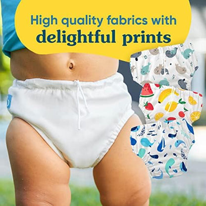 Charlie Banana swim diaper adjustable drawstring detail