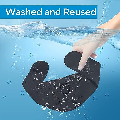 Black adjustable colostomy bag cover with inner pocket concealment