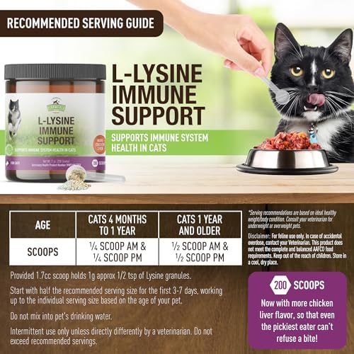 Close-up of chicken liver flavored cat immune support granules texture