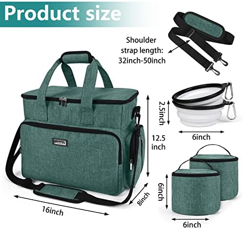 BAGLHER durable waterproof travel bag for dogs and cats side view