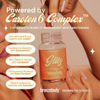 Bronzebody Glitz bottle side profile showing 60 veggie capsules count