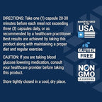 Life Extension CinSulin premium quality certification and non-GMO badge