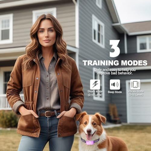 Waterproof e-collar receiver demonstrating IP68 water resistance capabilities