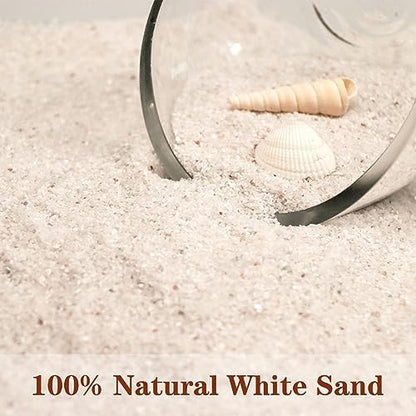 White silica gravel in a home aquarium setup