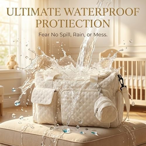 Coowarmbutb weekender bag organized with baby essentials