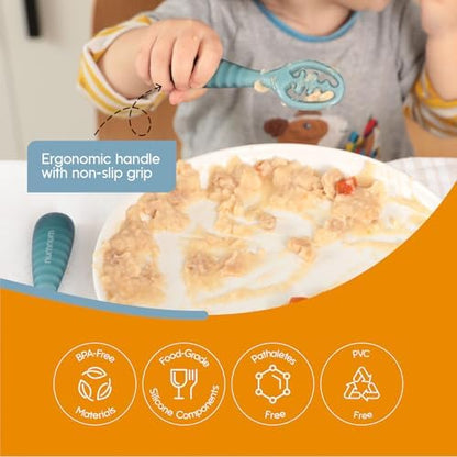 BPA free NumNum GOOtensils spoon set packaging view