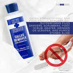 Blue Cross foot care gel for removing hard skin and cracked heels