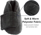Side view of Silverts adaptive footwear highlighting the ankle-high bootie design.