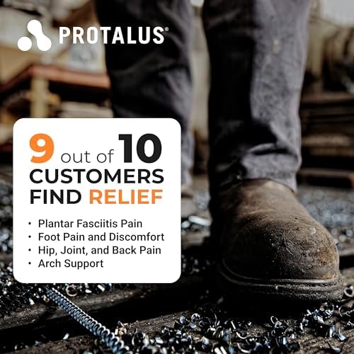 Underside of Protalus insole highlighting the patented alignment geometry