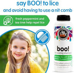 Texture and application of So Cozy Lice Scaring Shampoo