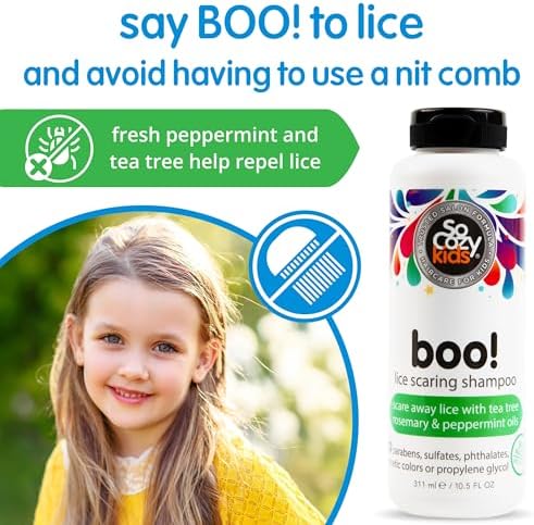 Texture and application of So Cozy Lice Scaring Shampoo