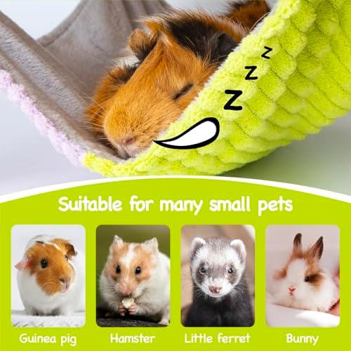 Easy to assemble wooden small animal activity center with safety guardrails