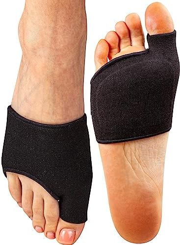 Side view of Brison foot pads showing medical-grade gel thickness.