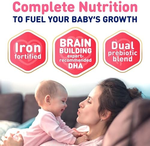 Back label of Enfamil AR infant formula with clear mixing instructions and ingredients