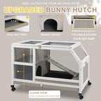 Ketive Rabbit Hutch Indoor - Weatherproof, Multi-Level, Easy Assembly, Lockable, and Comfortable - Image 7