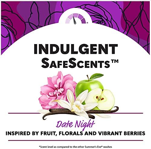 Summer's Eve pH balanced intimate wipes with Alluring Evening scent