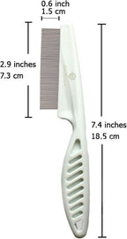 SunGrow pet comb for cats and dogs held in hand