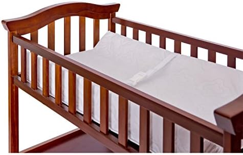 Dream On Me infant changing pad quilted cover detail