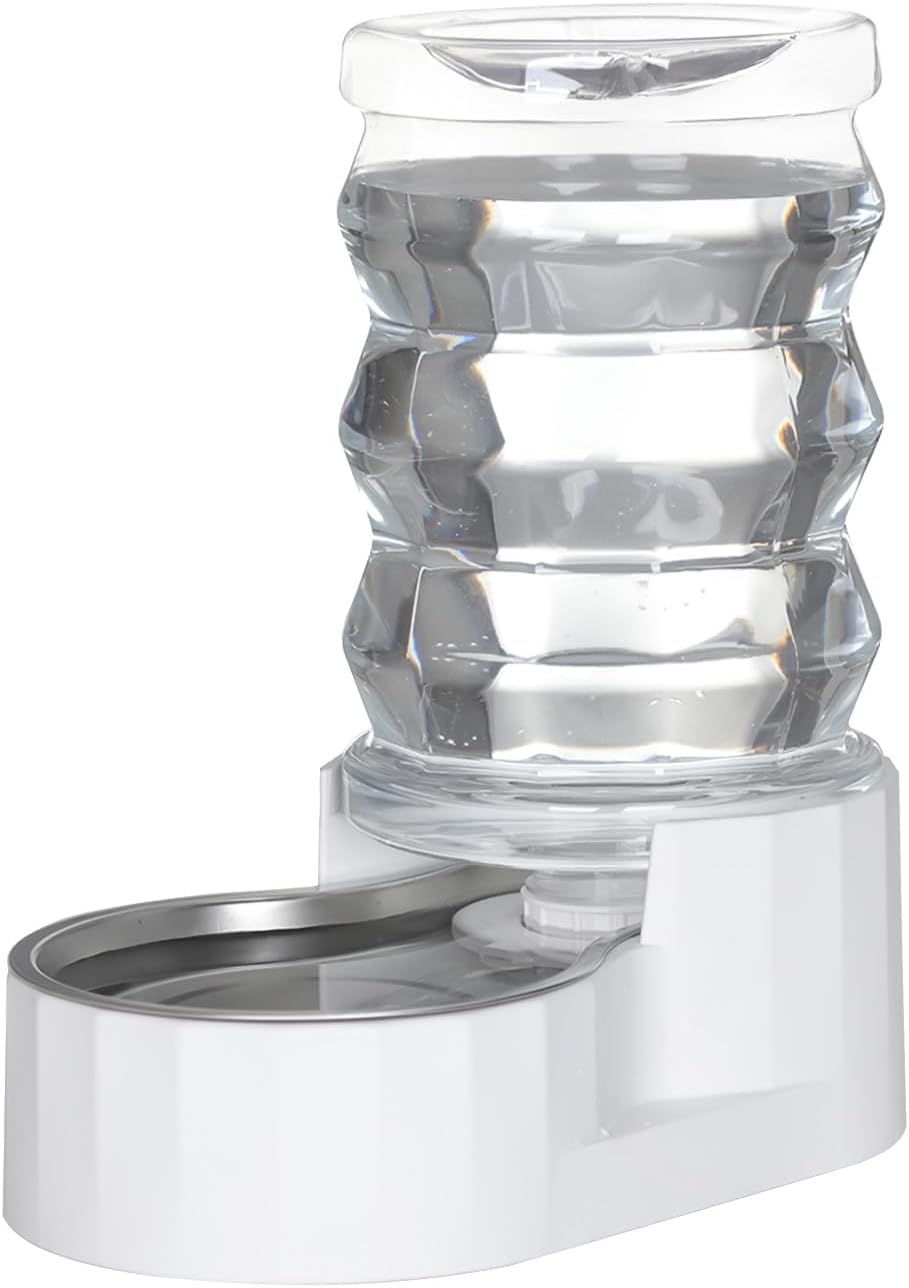 RIZZARI 8L Stainless Steel Gravity Pet Water Dispenser - Auto-Refill | No Electricity Needed,Wide-Mouth Cleaning,Triple Filtration,BPA-Free Materials,Visible Water Level - Image 11