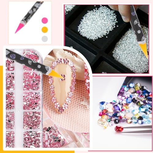 Aiyorse rhinestone applicator pens for DIY jewelry making