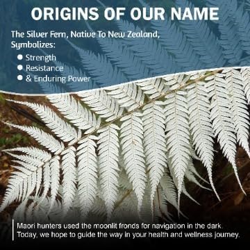 Silver Fern Nano Scrub eight fluid ounces bottle detailing the forty-eight servings