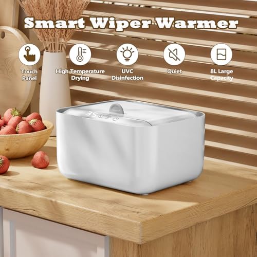 Jjojcll baby wipe warmer night light feature in a dark room