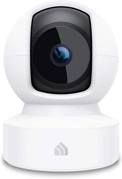 Kasa 1080p Indoor Pan/Tilt Wired Security Camera - Works as a Baby & Pet Monitor, Motion Detection & Tracking, 2-Way Audio, Night Vision, Subscription-Free Local Storage or Optional Cloud, EC70 - Image 1