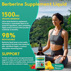 Organic Berberine Hcl liquid drops supplement ingredients list