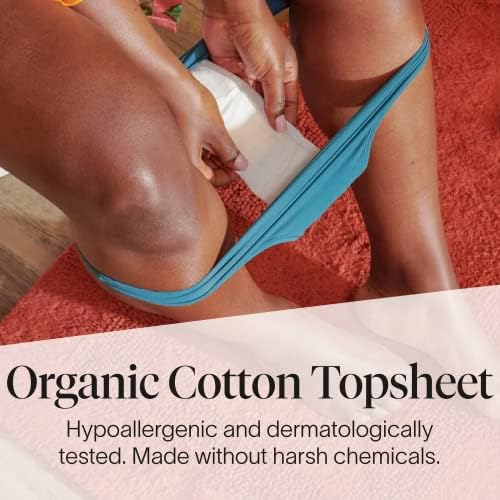 Cora regular length premium bladder leak protection liners close up view