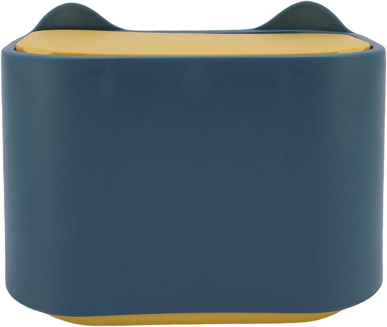 Compact cat litter bin placed in a home corner for space efficiency