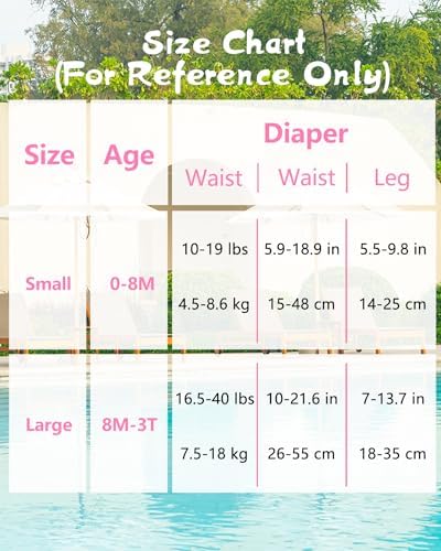 Babygoal cloth swim diapers three pack packaging presentation for baby gifts