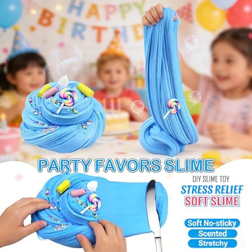 ZONEWAY cake butter slime kit packaged neatly in its official gift box packaging.