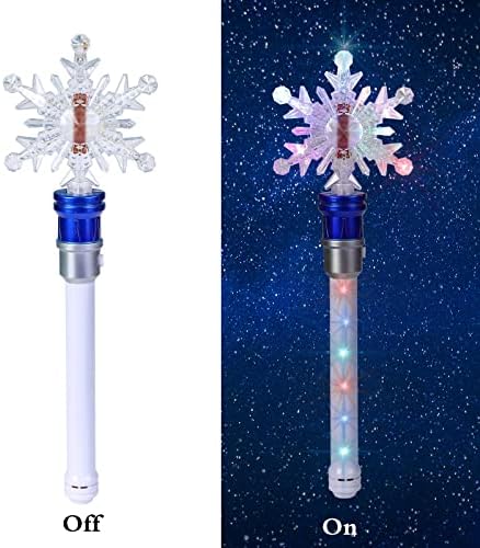 Fleeting Time snowflake wand packaging and components