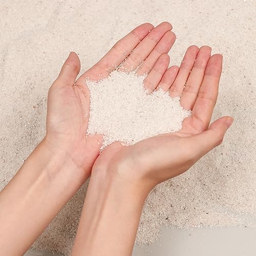 Ausluru silica sand used as fire pit base layer