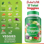 Superfood MD Veggies Supplement lifestyle and daily use container shot