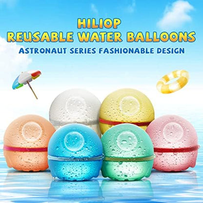 Hiliop space capsule design self sealing water balloons full collection
