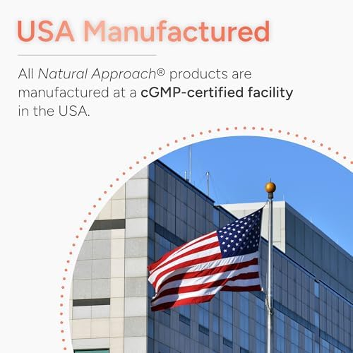 Natural Approach wellness supplement lifestyle product display