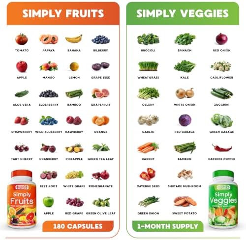 Soy free and non GMO plant based fruit and veggie supplement capsules close up
