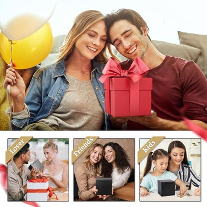 Kozsort metallic lockless cash bank presented alongside goal-tracking stickers for personalized financial motivation.