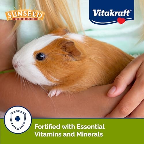 Sunseed Vita Prima Guinea Pig Food four pound bag side angle