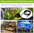 Detailed texture view of the durable plastic material used on the HCLSY aquarium line