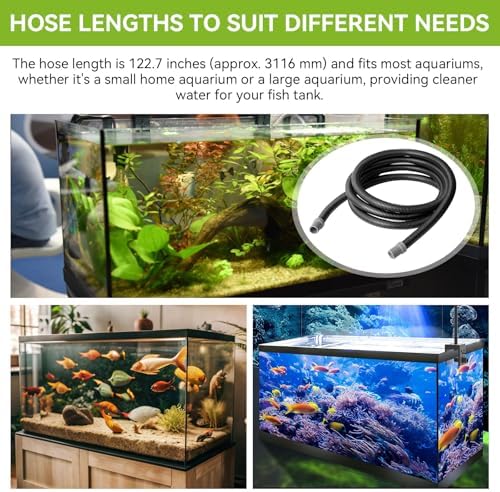 Detailed texture view of the durable plastic material used on the HCLSY aquarium line
