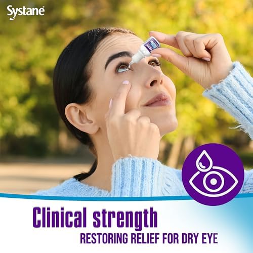 Side view of Systane Balance packaging showing clinical strength ingredients.