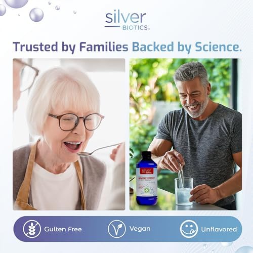 American Biotech Labs Silver Biotics nutritional facts and ingredient panel