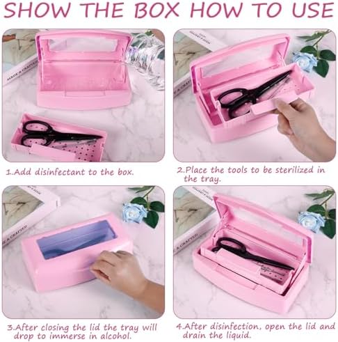 Top view of Gusnilo plastic sanitizing box
