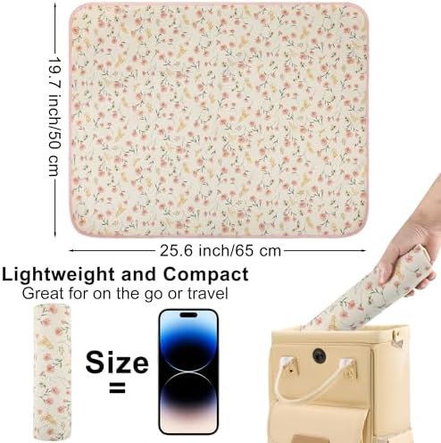 Demonstration of waterproof leather back on changing station