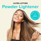 Odeon Professional hair lightener powder four ounce packaging showing lifting level details